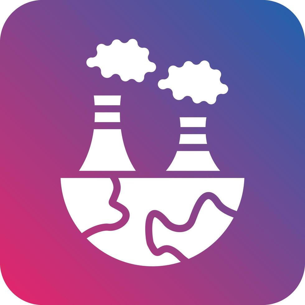 Air Pollution Icon Vector Design