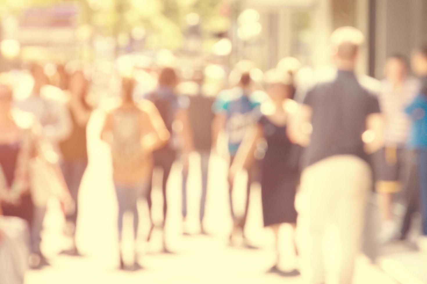 personas en el calle foto