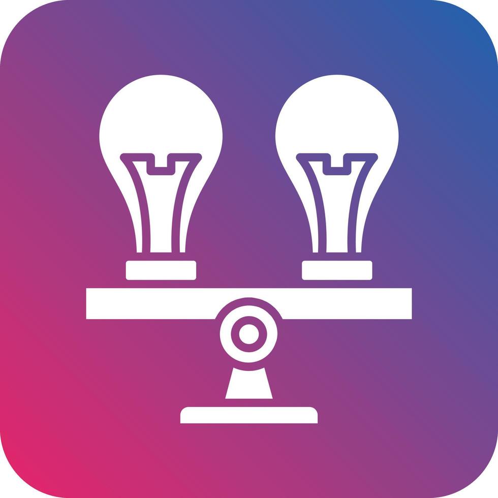 Comparison Icon Vector Design