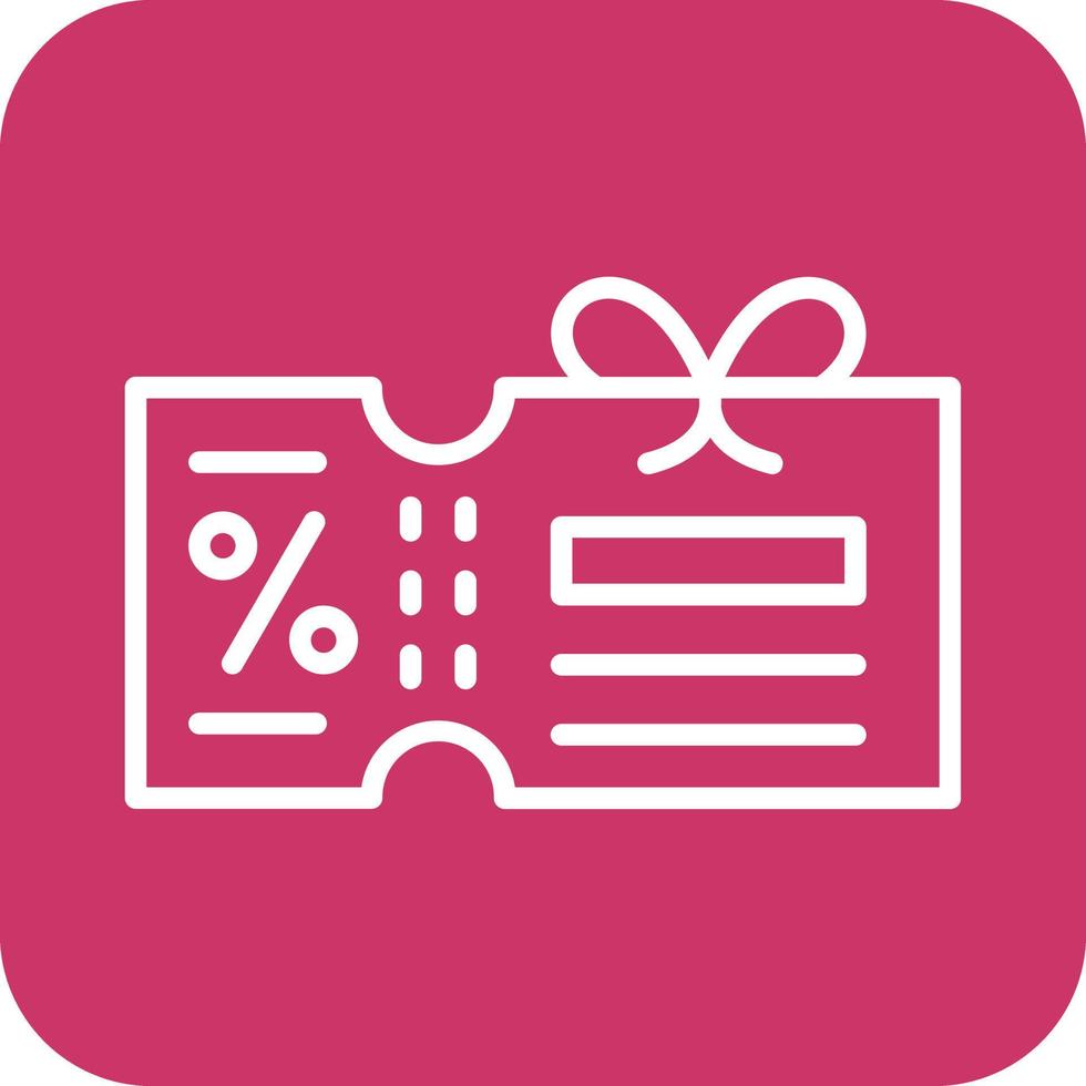 Voucher Icon Vector Design