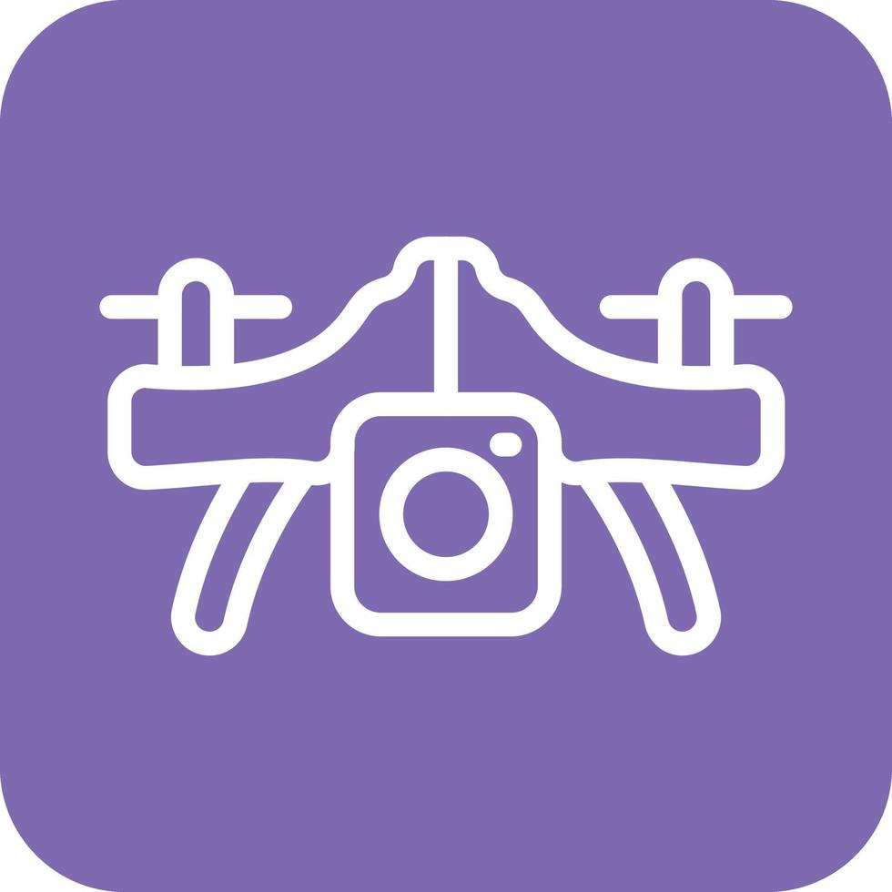 Camera Drone Icon Vector Design