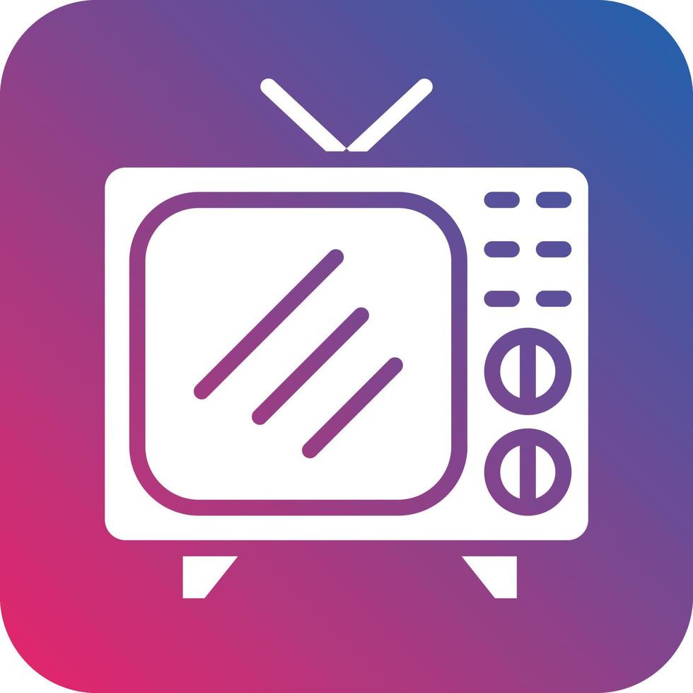 TV Icon Vector Design