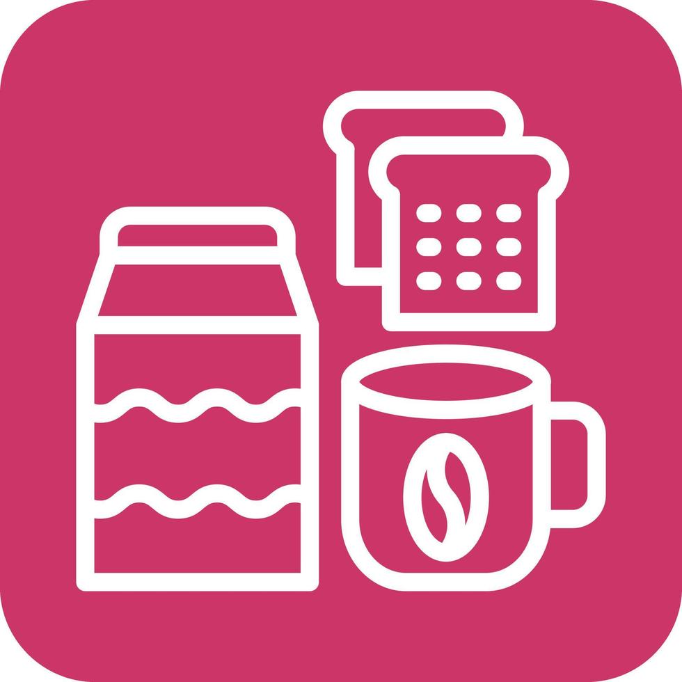 Break Fast Icon Vector Design