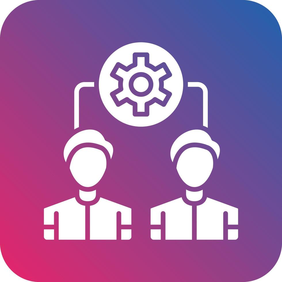 Team Work Icon Vector Design