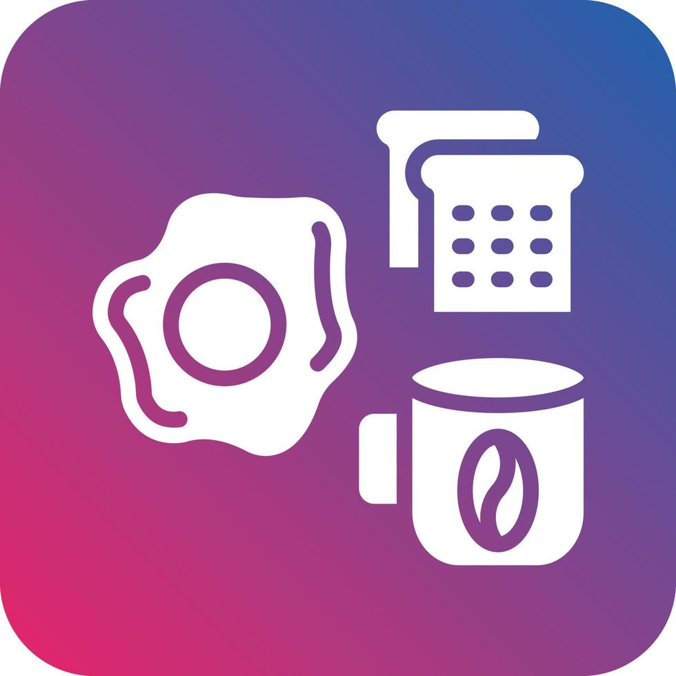 Breakfast Icon Vector Design