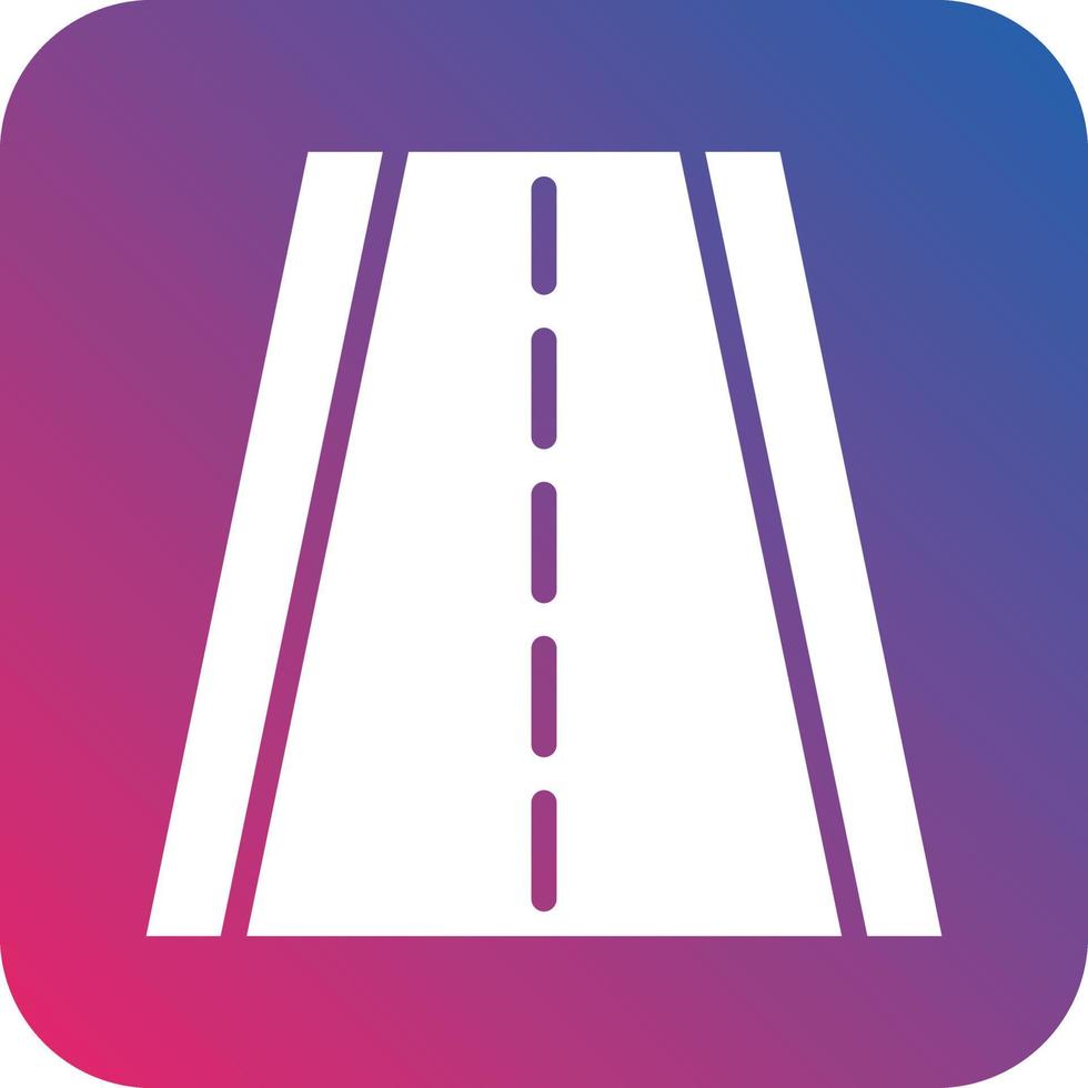 autopista icono vector diseño