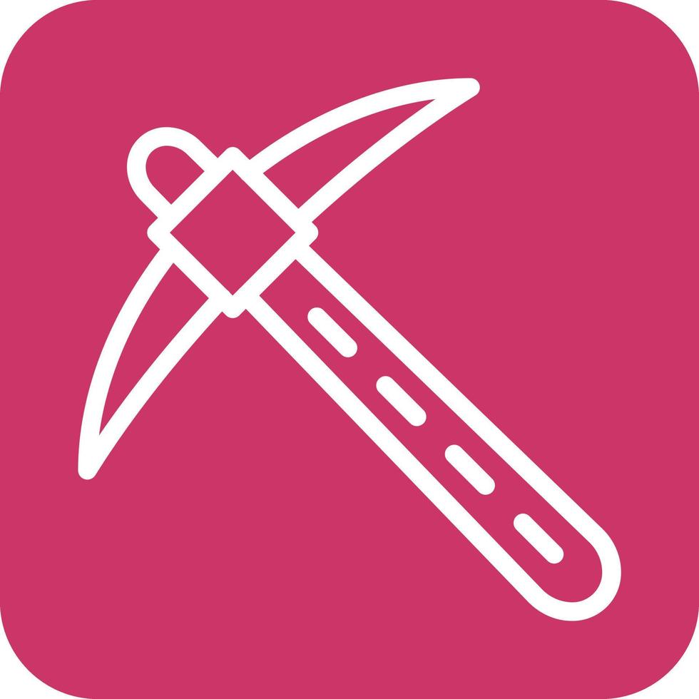 Pickaxe Icon Vector Design