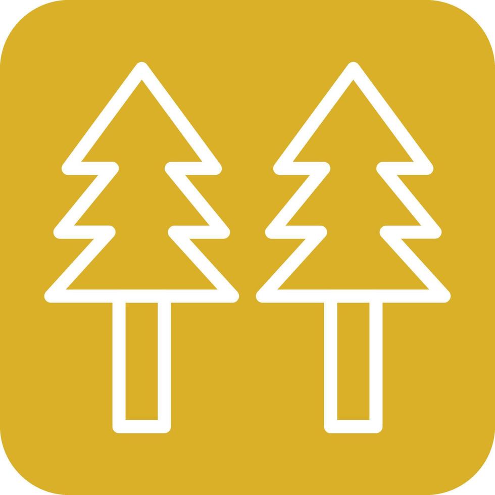 Pine Tree Icon Vector Design
