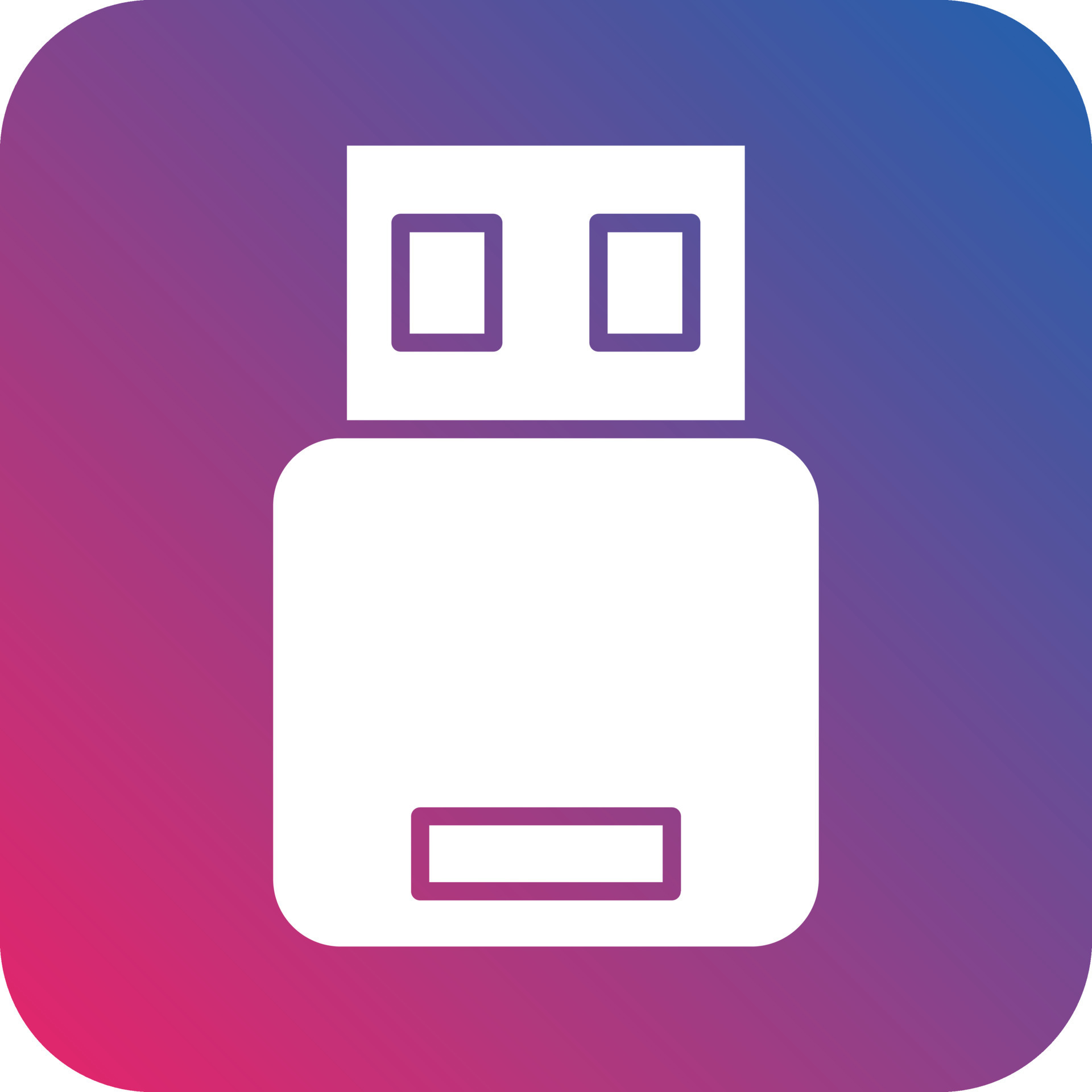 USB Stick Icon Vector Design 22844760 Vector Art at Vecteezy