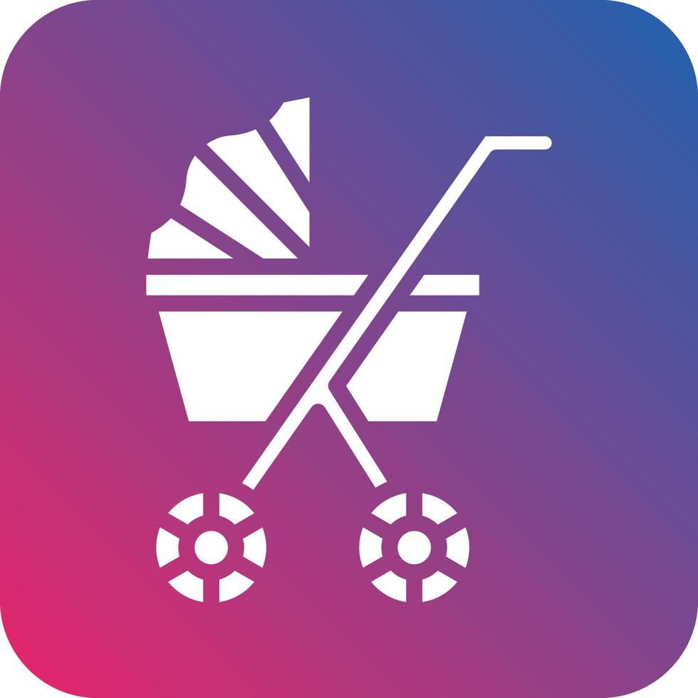 Stroller Icon Vector Design