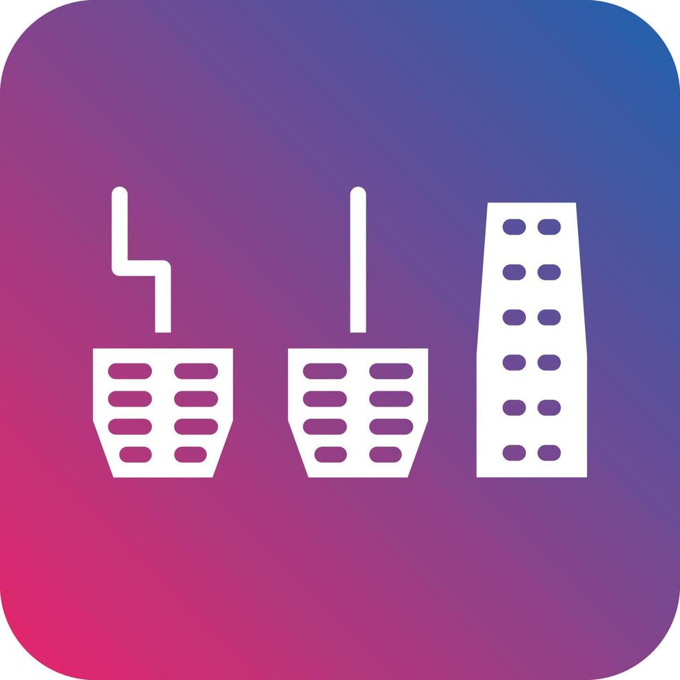 Pedals Icon Vector Design