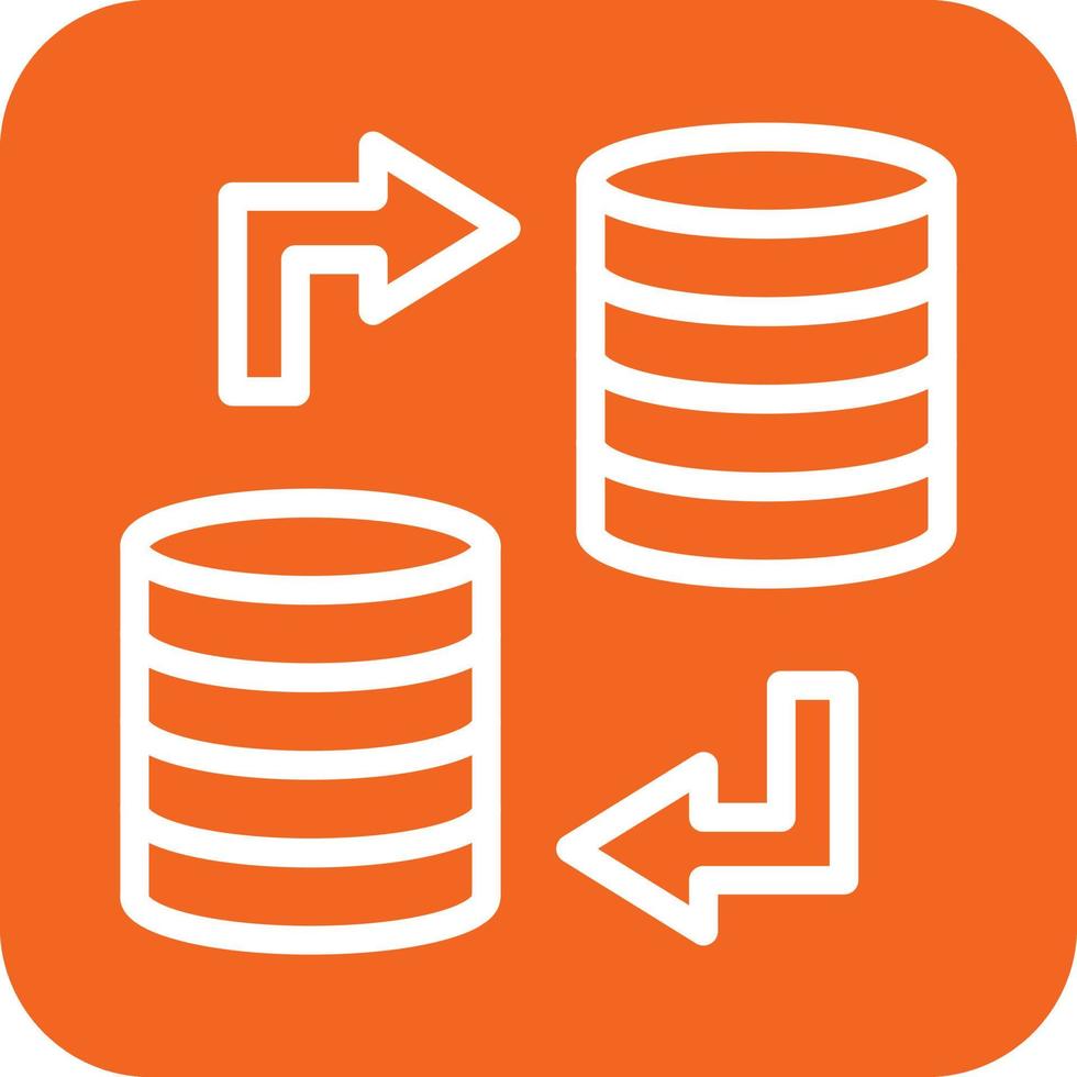Data Transfer Icon Vector Design