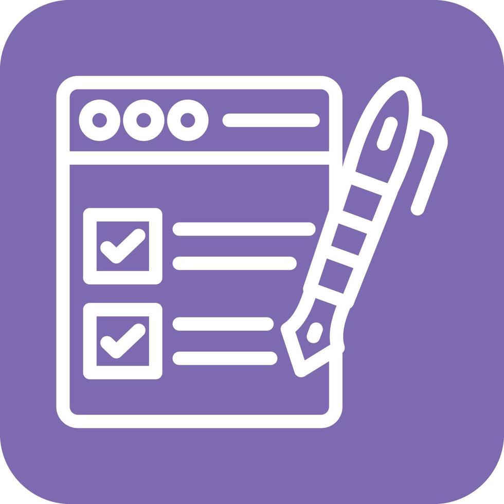 Task List Icon Vector Design