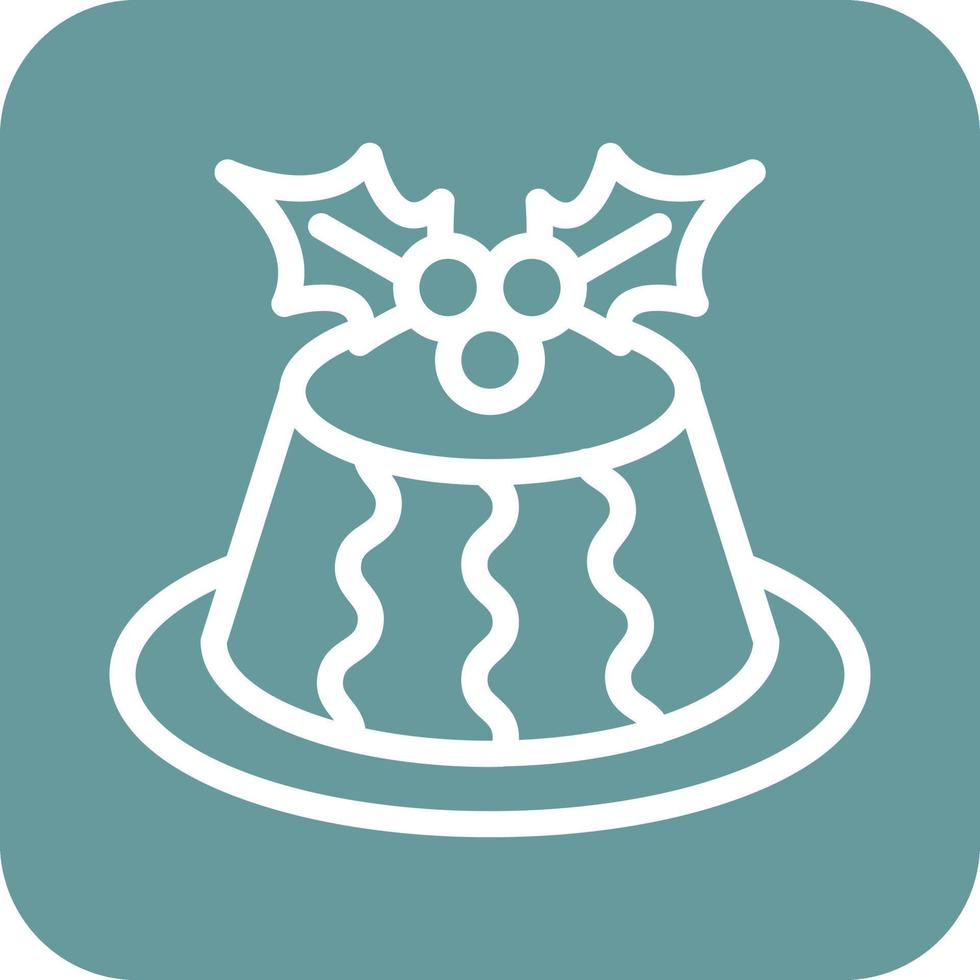 Pudding Icon Vector Design