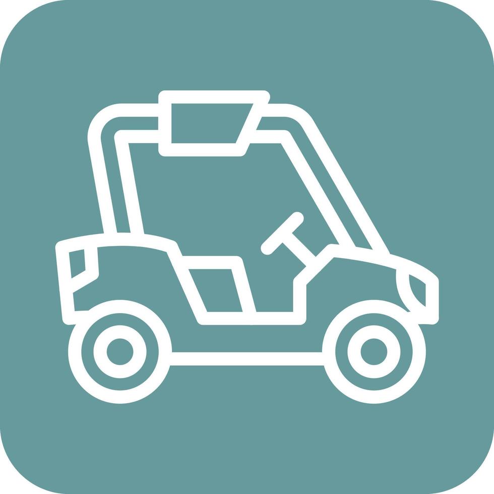 Buggy Car Icon Vector Design