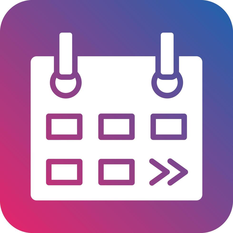 Next Week Icon Vector Design