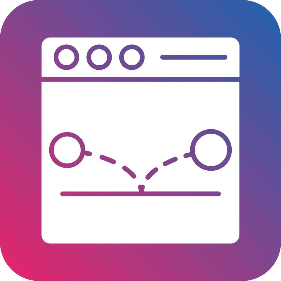 Bounce Rate Icon Vector Design