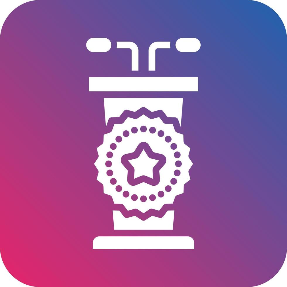 Winner Podium Icon Vector Design