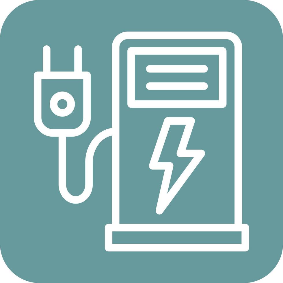 Electric Station Icon Vector Design