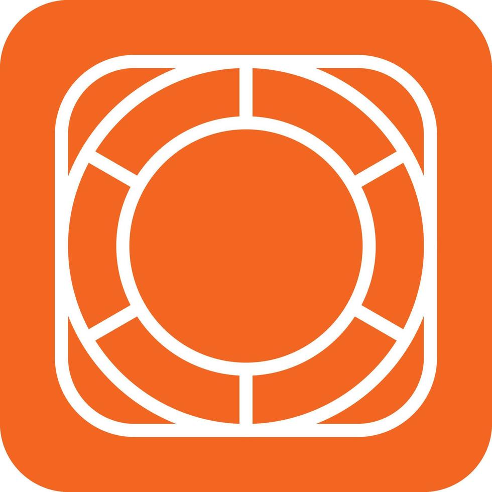 Life Raft Icon Vector Design