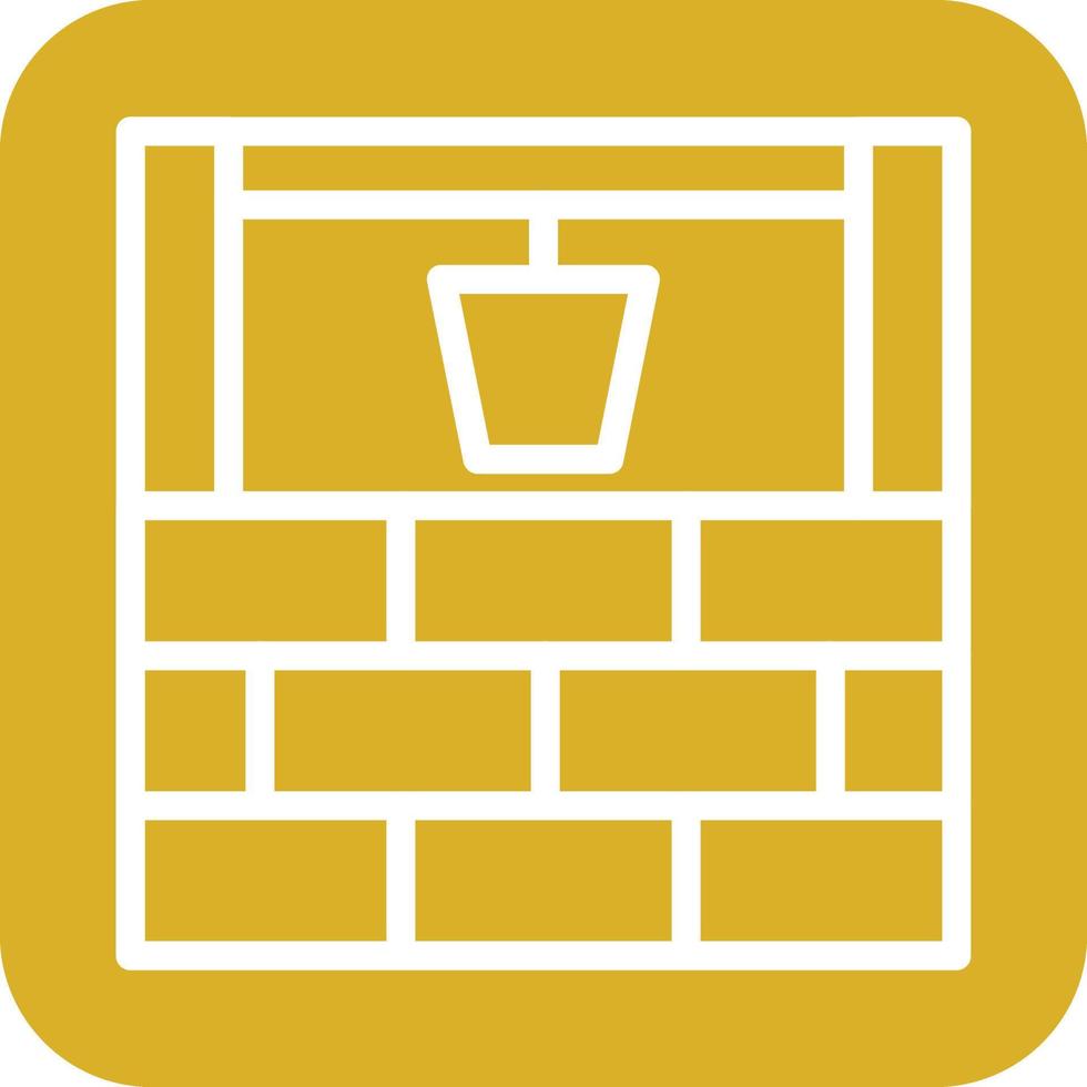 Water Well Icon Vector Design