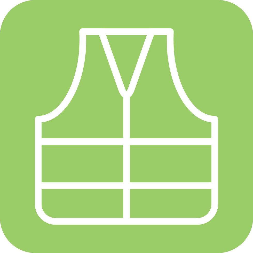 Life Jacket Icon Vector Design