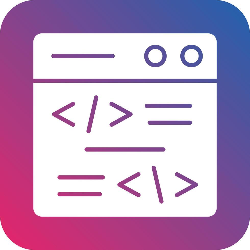 Coding Icon Vector Design