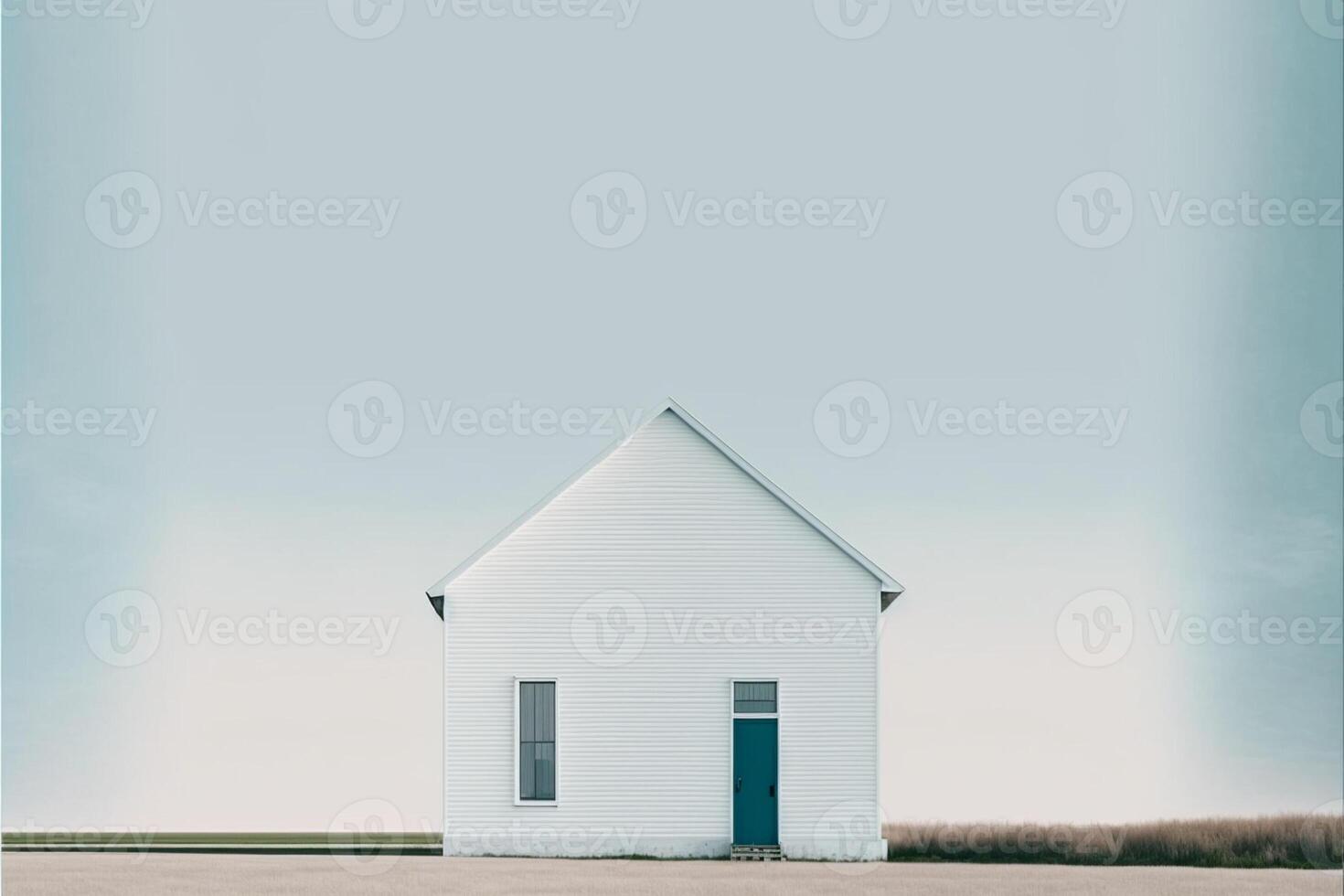 fotografía de americano medio oeste arquitectura . generativo ai foto