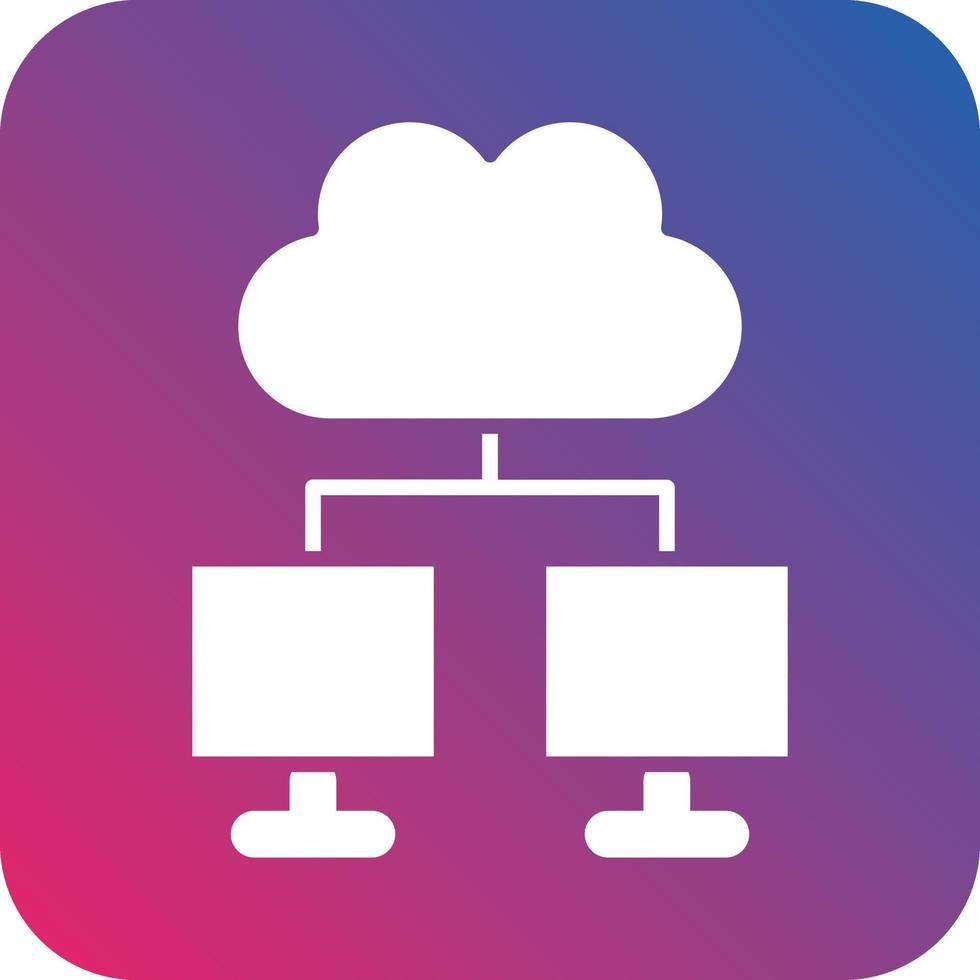 Cloud computing Icon Vector Design