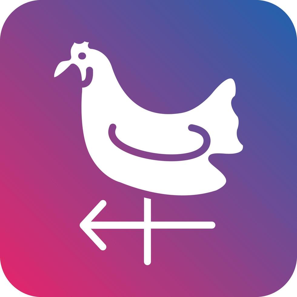 Weather Vane Icon Vector Design