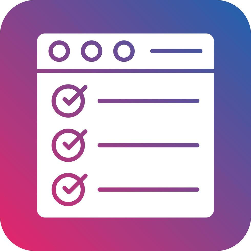 Survey Icon Vector Design