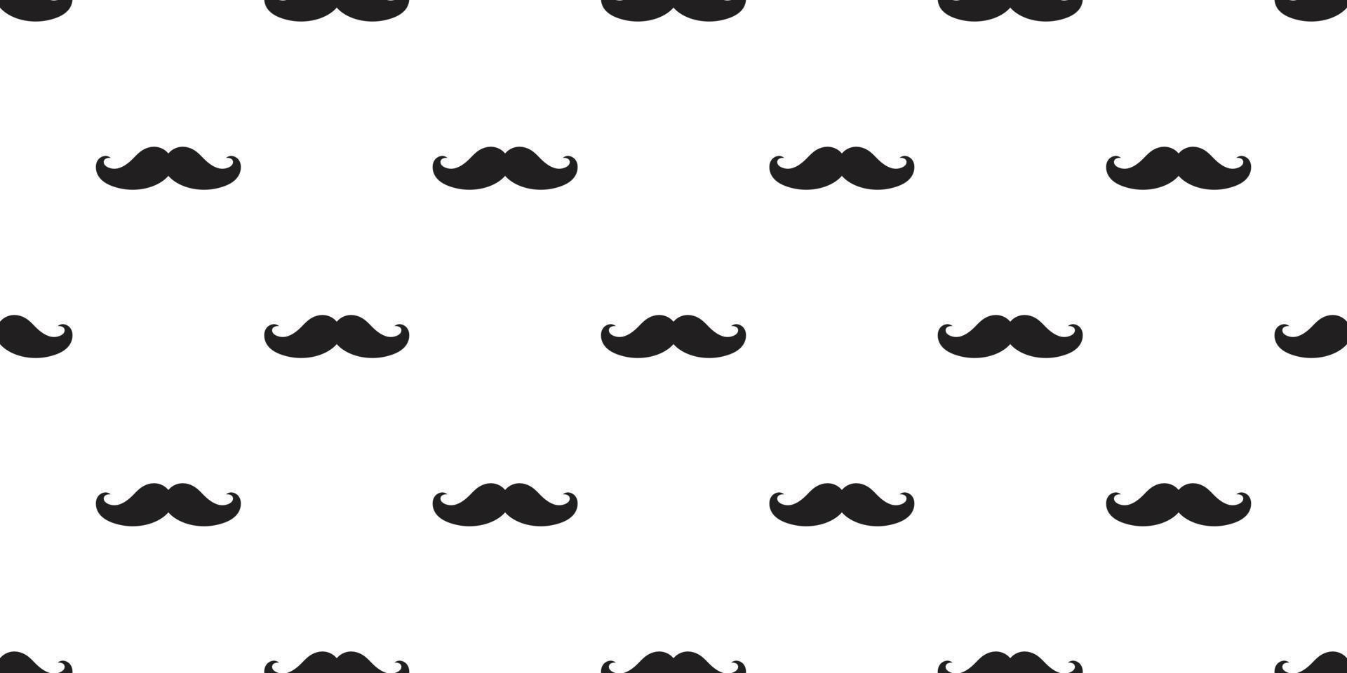 mustache seamless pattern vector isolated wallpaper background doodle graphic