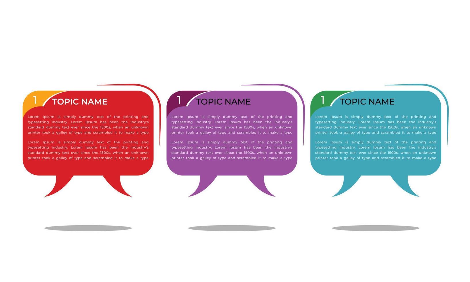 Professional flat infographics design template vector