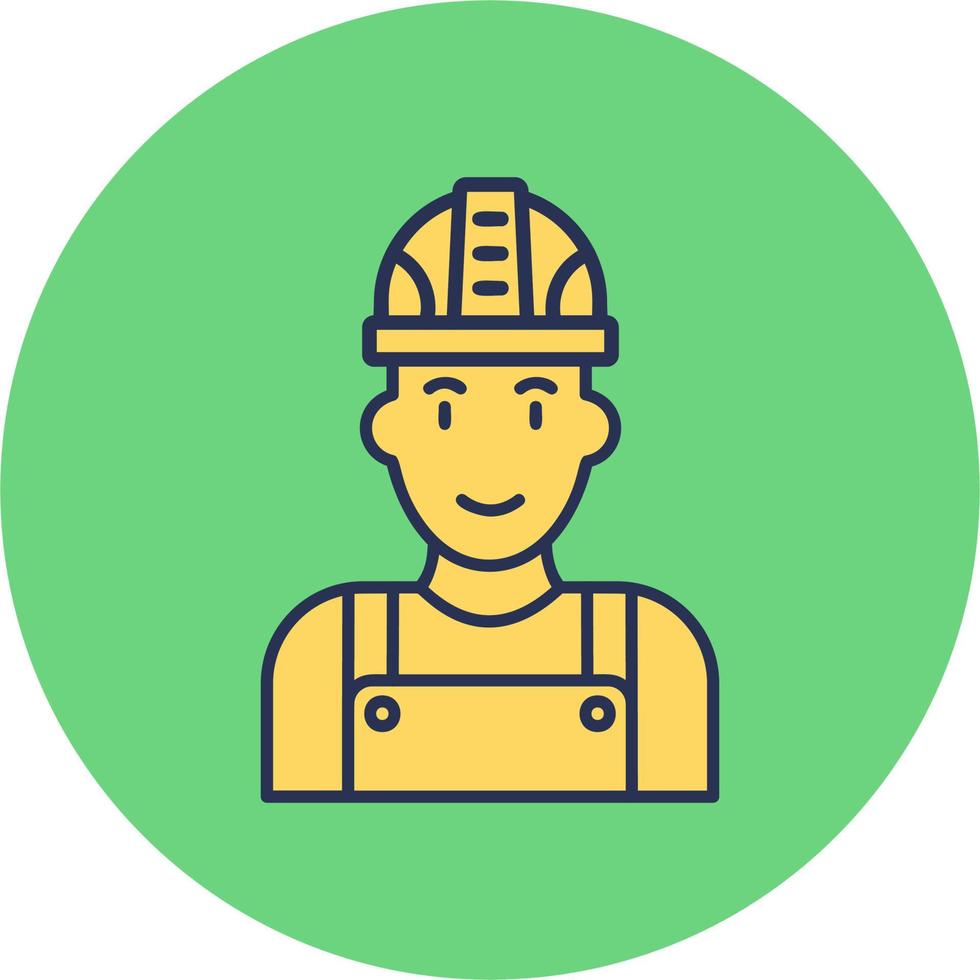 Factory Worker Vector Icon