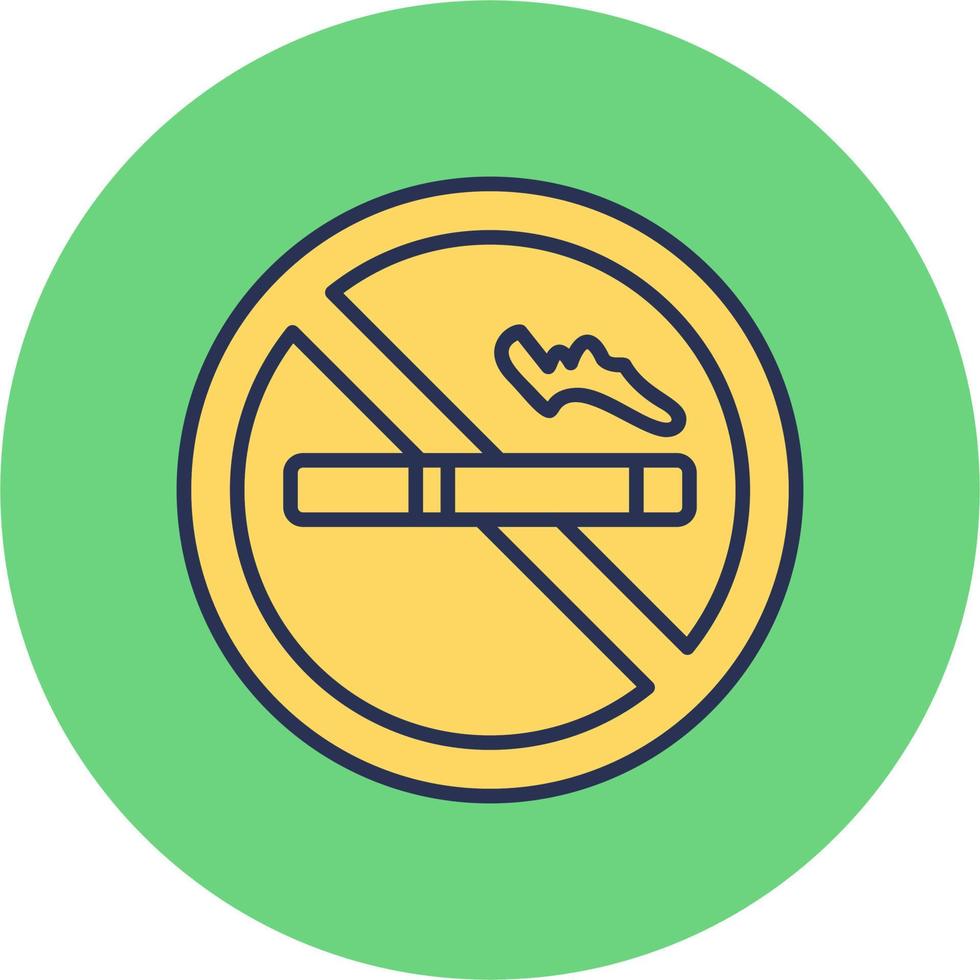 No Smoking Vector Icon