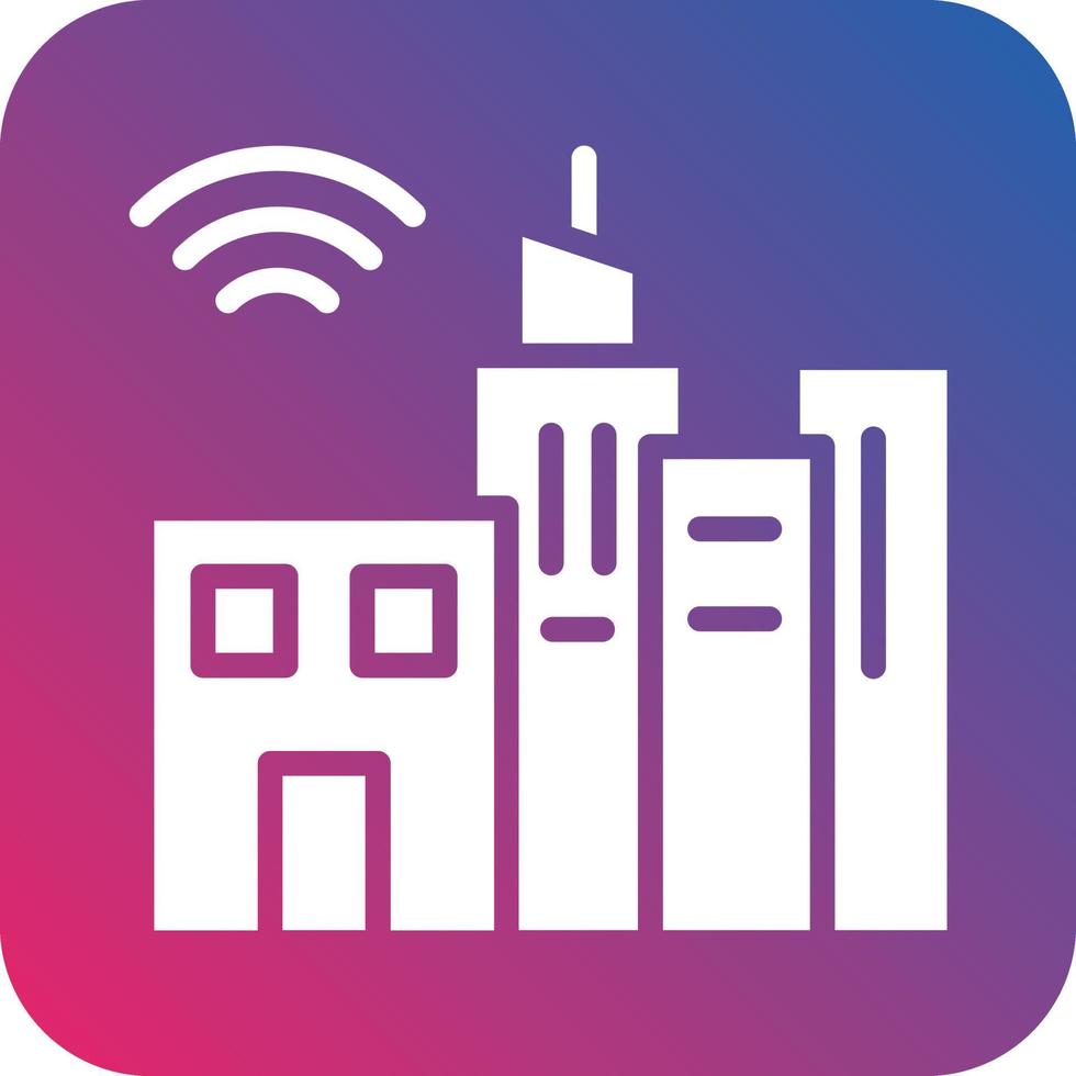Smart City Icon Vector Design