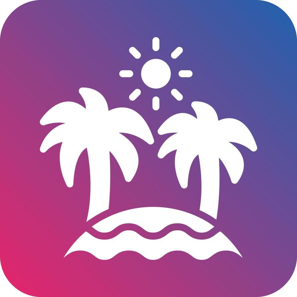 Beach Icon Vector Design