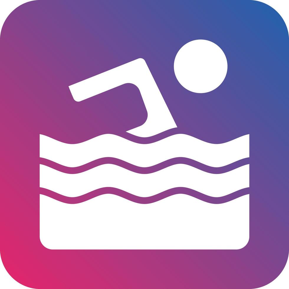 Swimming Icon Vector Design