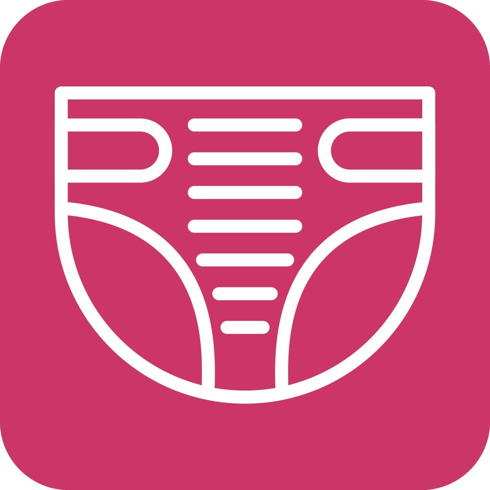 Diaper Icon Vector Design