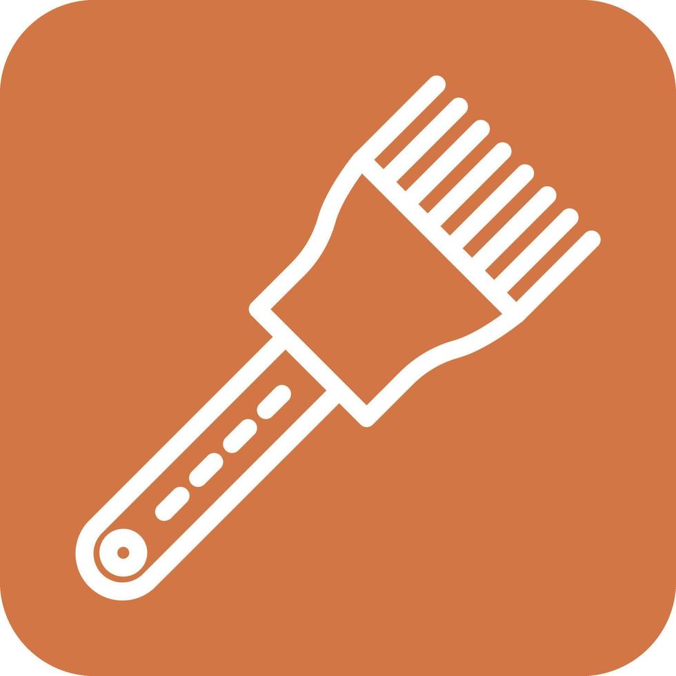 Basting Brush Icon Vector Design