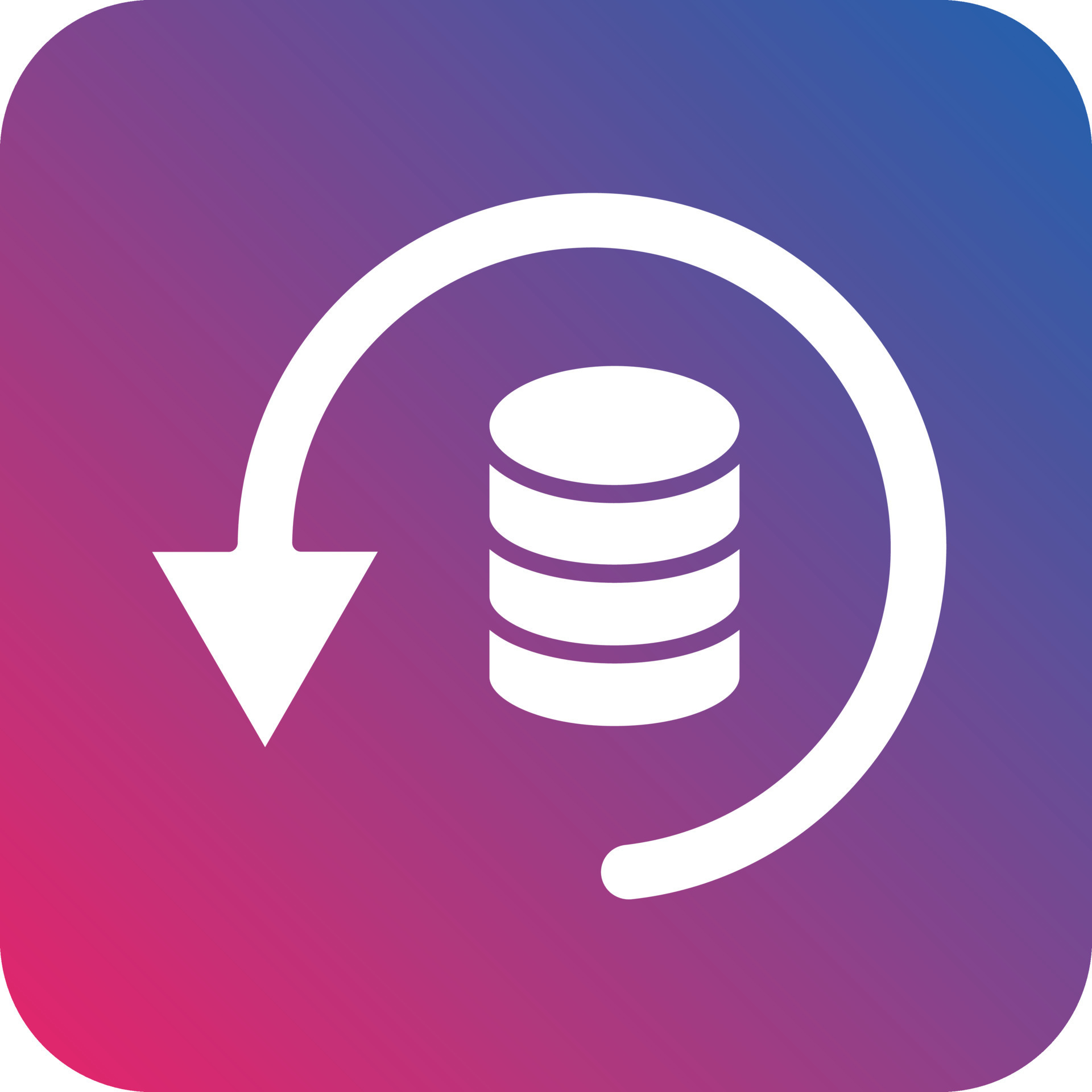 Data Backup Icon Vector Design 22847854 Vector Art at Vecteezy