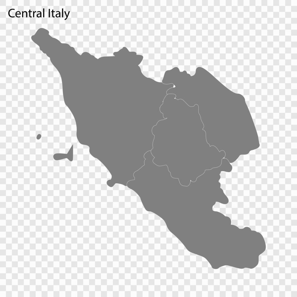 High Quality map is a state of Italy vector