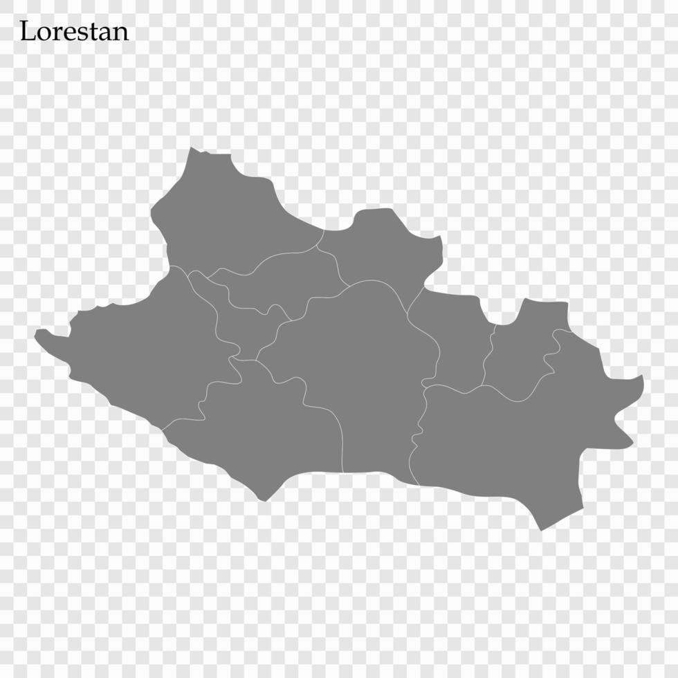 High Quality map is province of Iran 22847935 Vector Art at Vecteezy