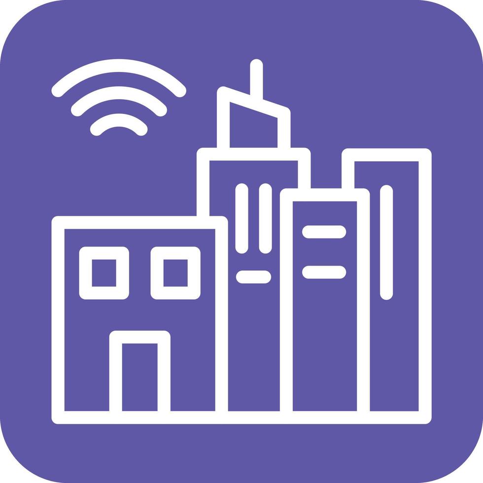 Smart City Icon Vector Design