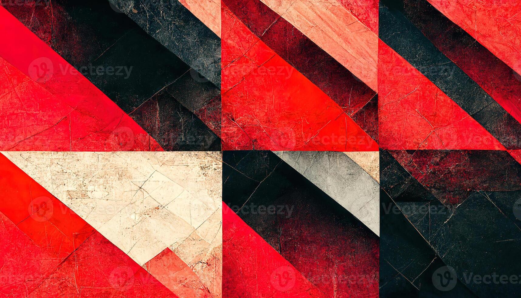 Abstract background with metallic red background foil paper illustration for Christmas background. photo