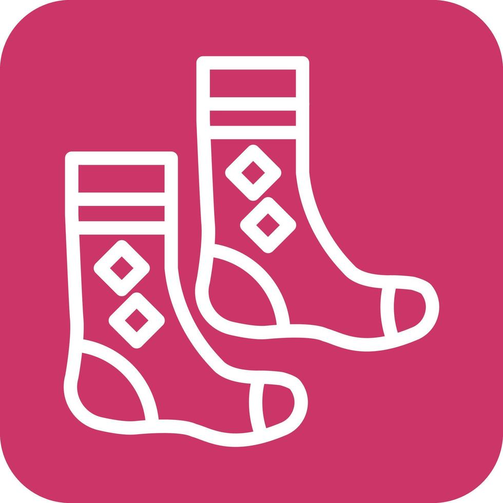Socks Icon Vector Design