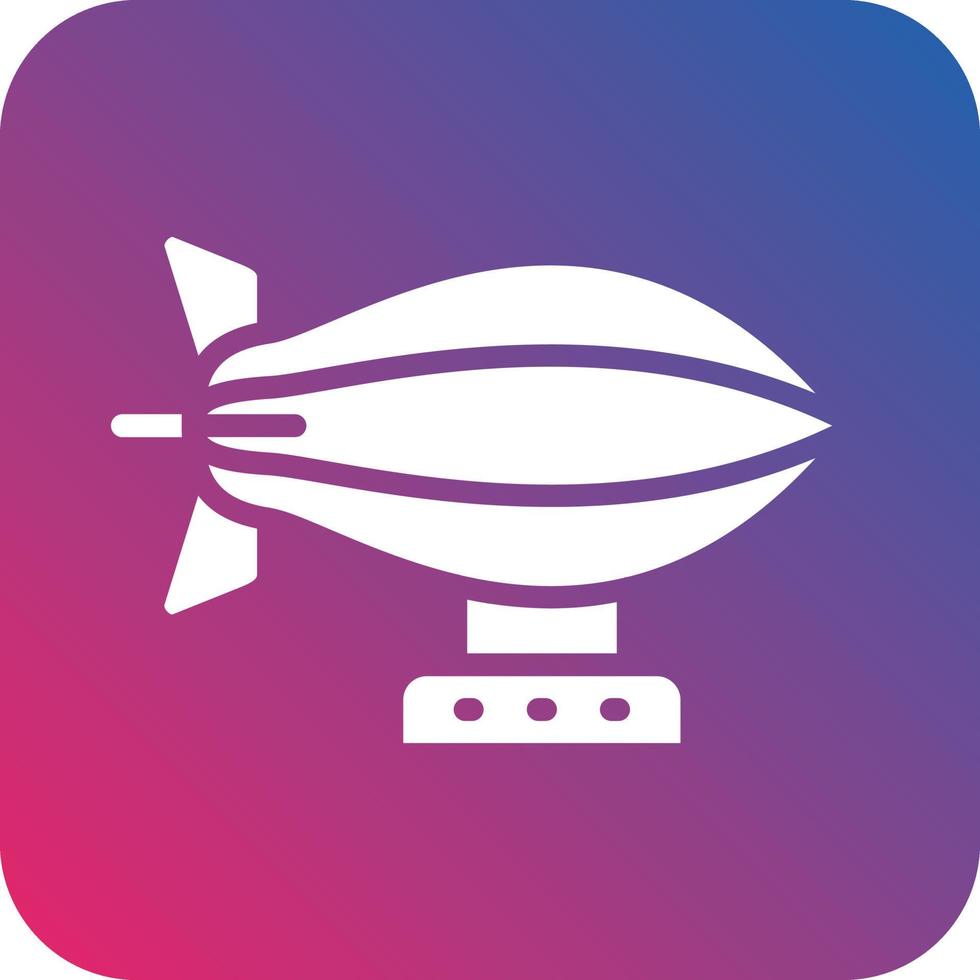 Zeppelin Icon Vector Design