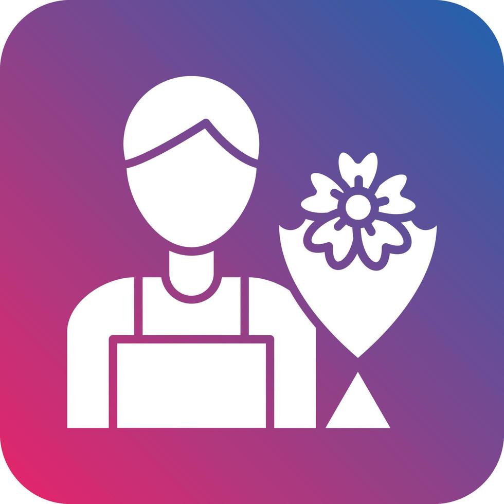 Florist Icon Vector Design