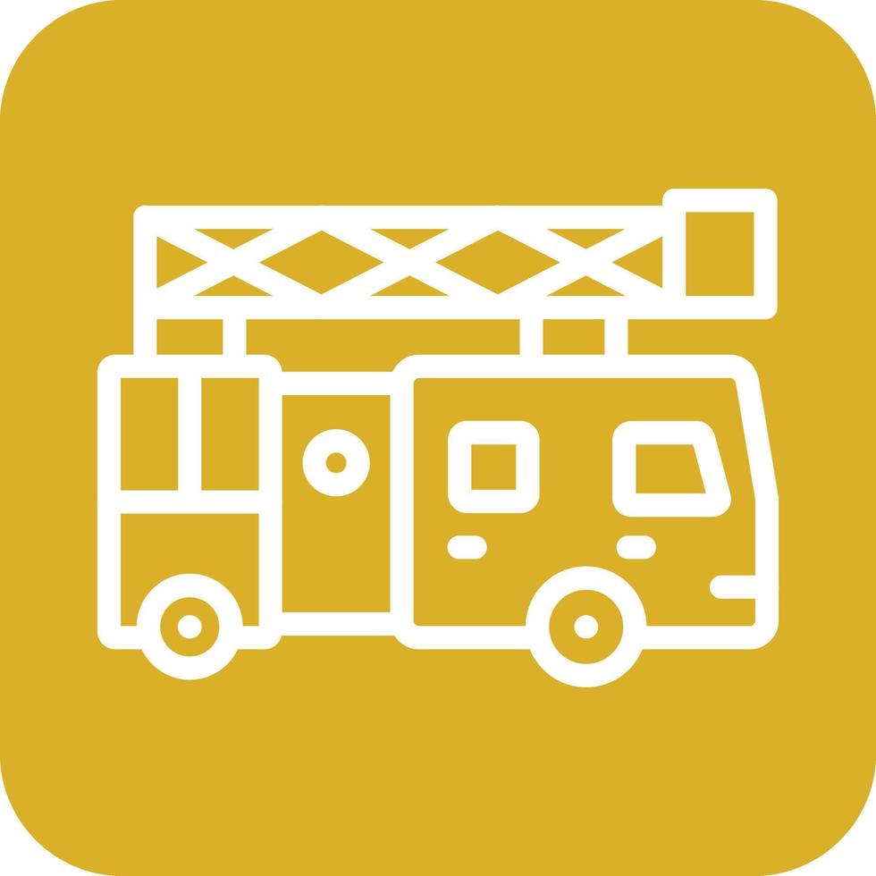 Ladder Truck Icon Vector Design 22848508 Vector Art at Vecteezy
