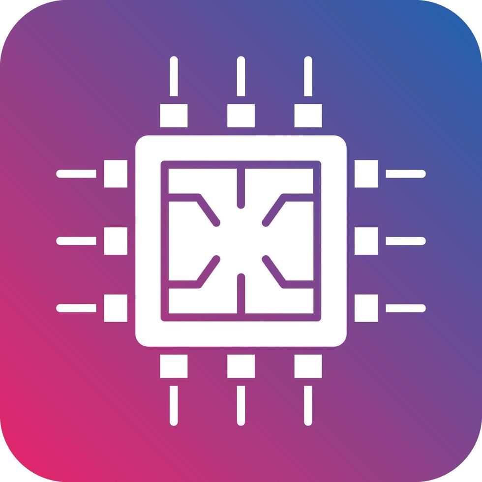 CPU Icon Vector Design